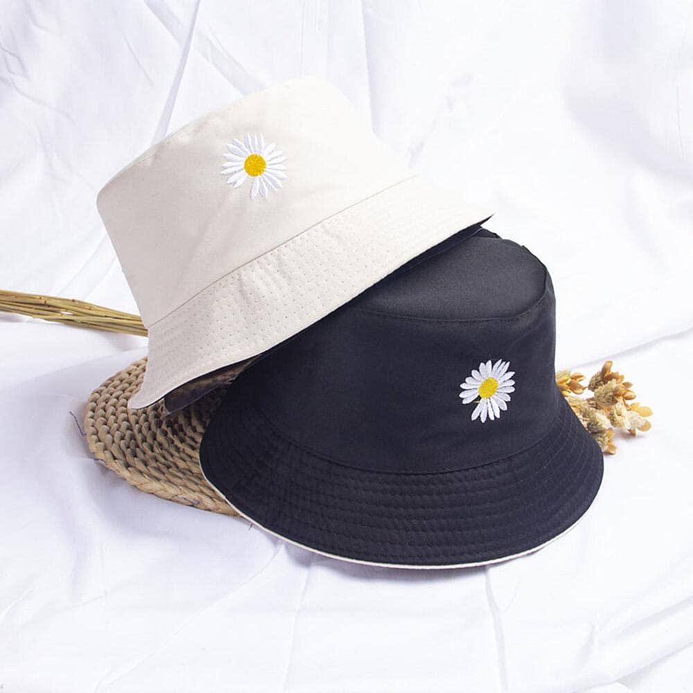 NewYouth Reversible Bucket Hat for Women Double Sided Wear Packable ...