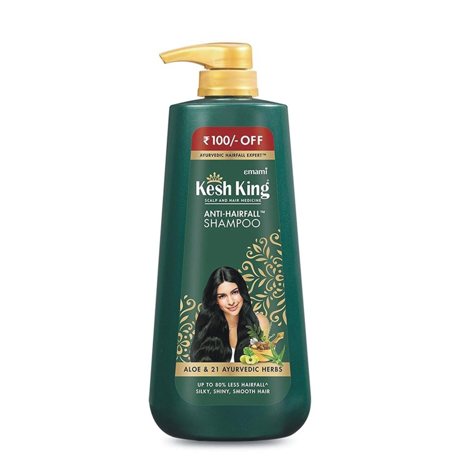 Kesh King Ayurvedic Scal & Hair Shampoo  (600 ml)