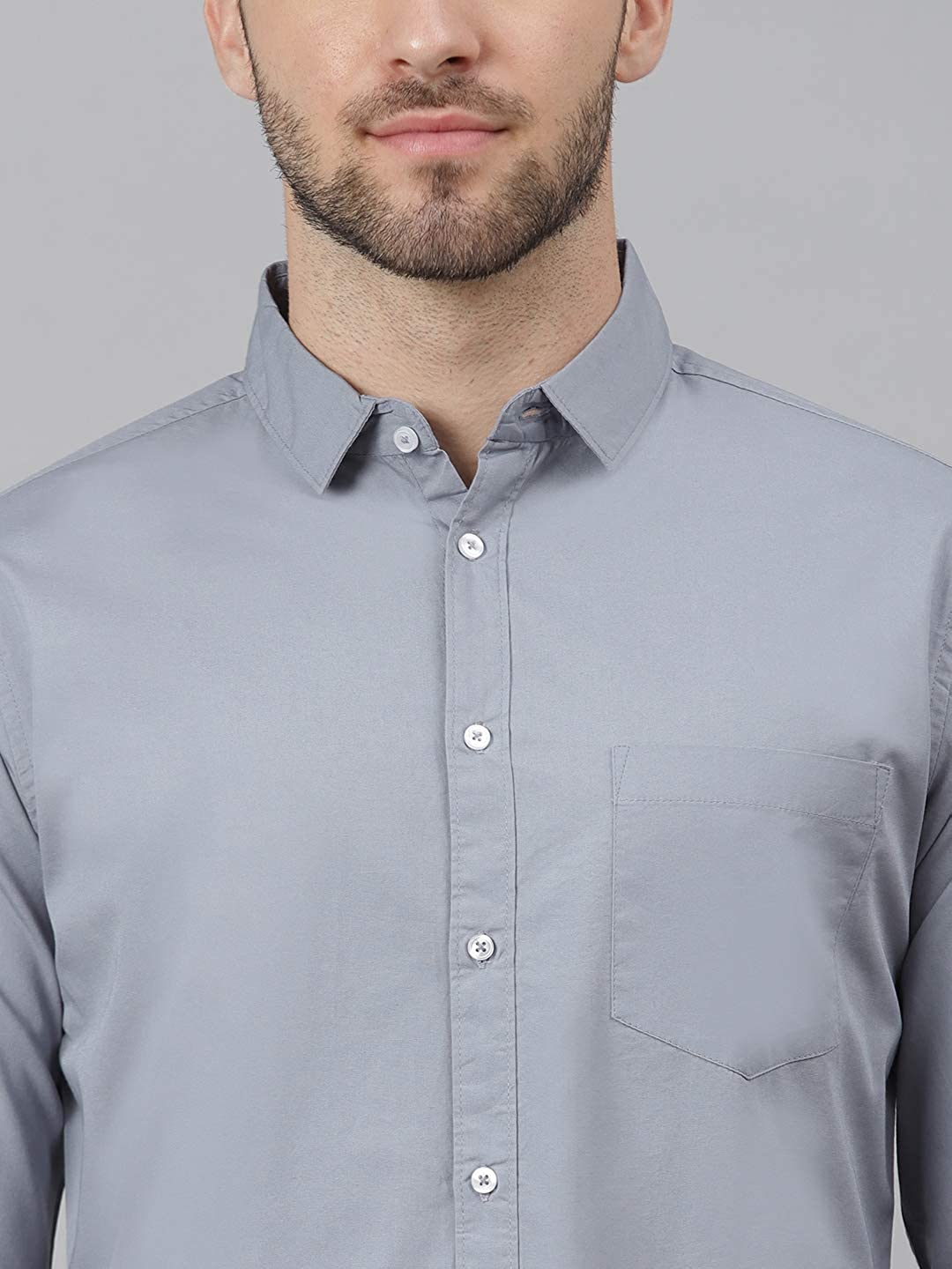 Dennis Lingo Men's Slim Fit Casual Shirt