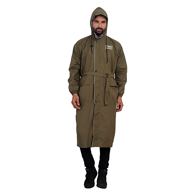 The Clownfish Agro Pro Series Raincoat for Unisex Longcoat with