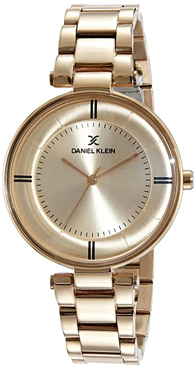 Daniel Klein Analog Rose Gold Dial Women's Watch-DK11467-3