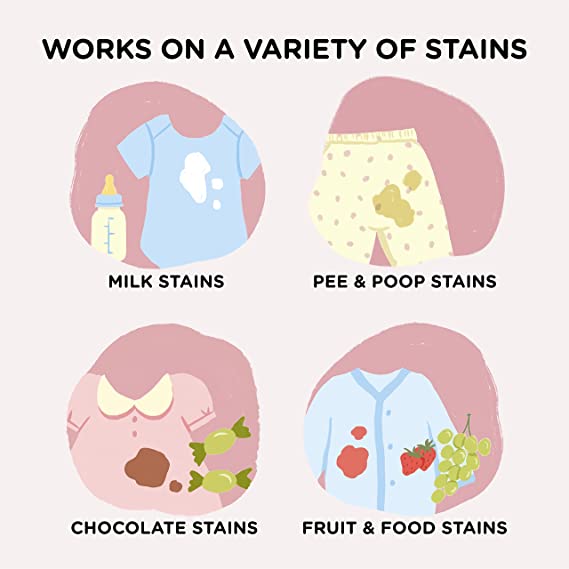 goodnessme Made with Organic 2-in-1 Baby Laundry Detergent & Conditioner, 1L | pH Balanced, Colour Protection, Derma Tested, Hypoallergenic