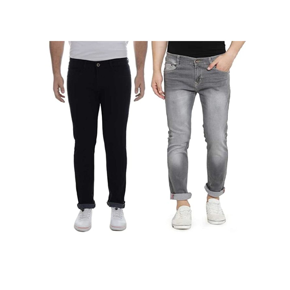 Ben Martin Regular Fit Tiny Pocket Jeans Pack of 2