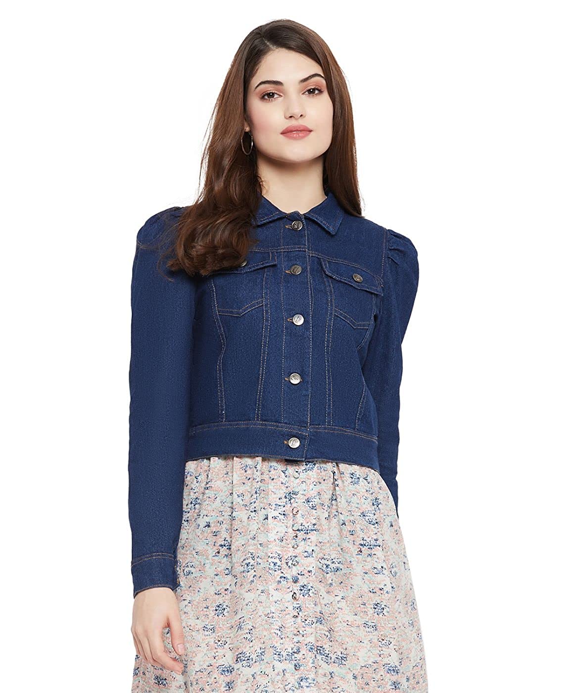 Uptownie Lite Women's Solid Denim Jacket