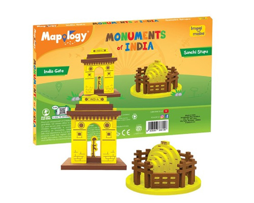 Kids Skill Development Manual Operation Mapology Game