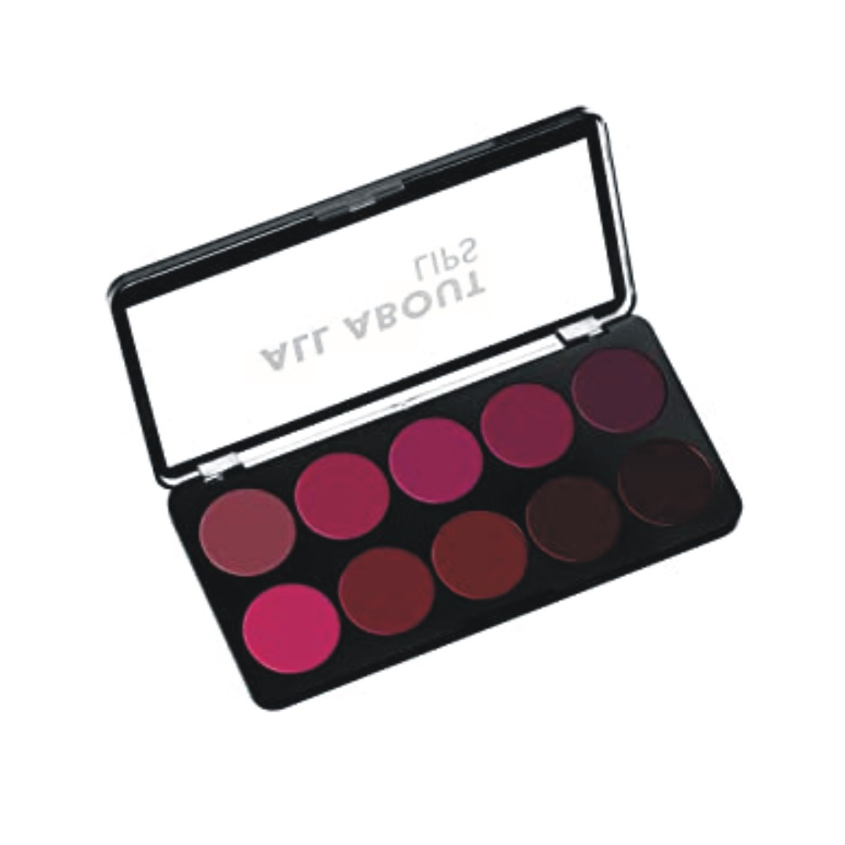 SWISS BEAUTY Matte Lip Pallete, Multicolor-02, 10g