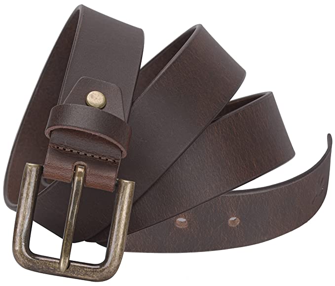 Hornbull Bravo Mens Leather Belt | Leather Belt For Men | Casual Mens ...