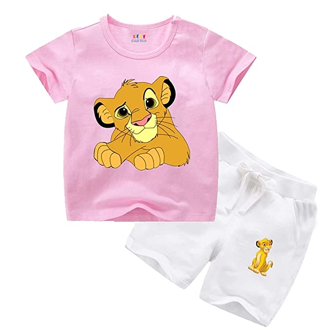 KIDDY STAR Cotton Printed Boys Top and Bottom Set/Tshirt-Shorts Combo