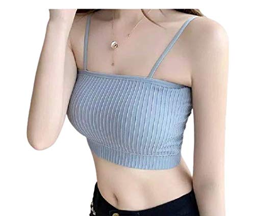 DAVINA FASHIONS Camisole Sports Yoga Tank top with Straps for Women's and Girls Free Size (26 to 34 Bust-Size)